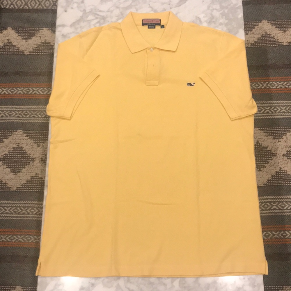 Vineyard Vines Polo Shirt, Yellow